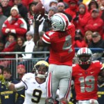THE GAME-THE WOLVERINES TRAVELED TO COLUMBUS TO WREST AN UNBEATEN REGULAR SEASON FROM THE BUCKEYES, AND POSSIBLY A SPOT IN THE BIG TEN TITLE GAME, BUT DID NOT PREVAIL: MICHIGAN 21, OHIO 26.